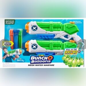 NEW| Bunch O Balloons Mega Water Warfare - Green and Orange